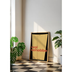 Alternative view of Woischobbe.Poster - dlb.poster